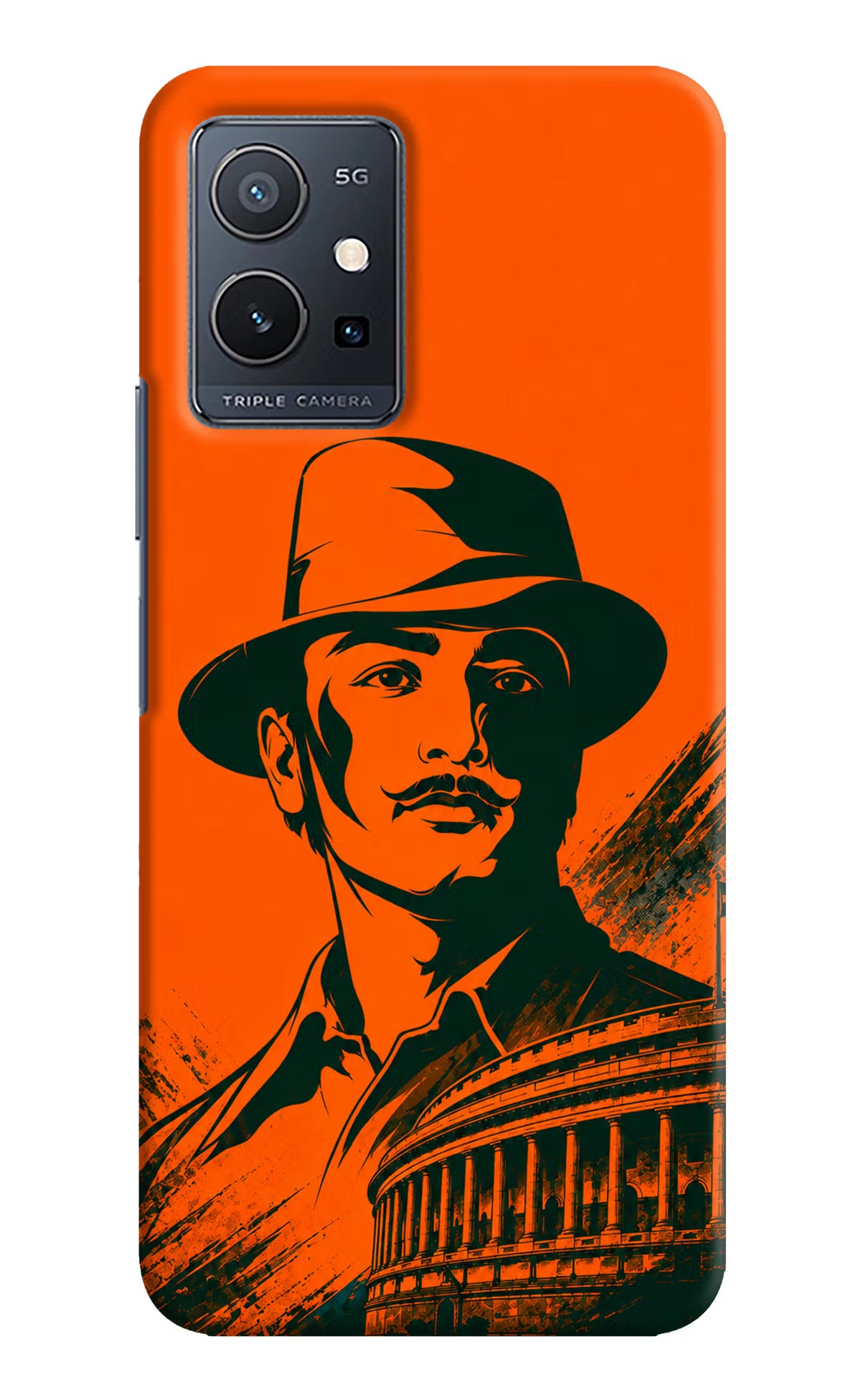 Bhagat Singh Legacy IQOO Z6 5G (not 44W) Back Cover