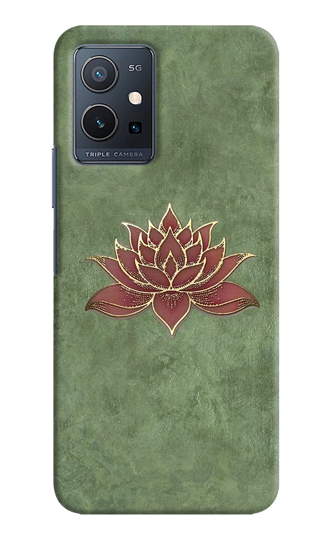 Lotus Grace IQOO Z6 5G (not 44W) Hard Case Back Cover by Casekaro