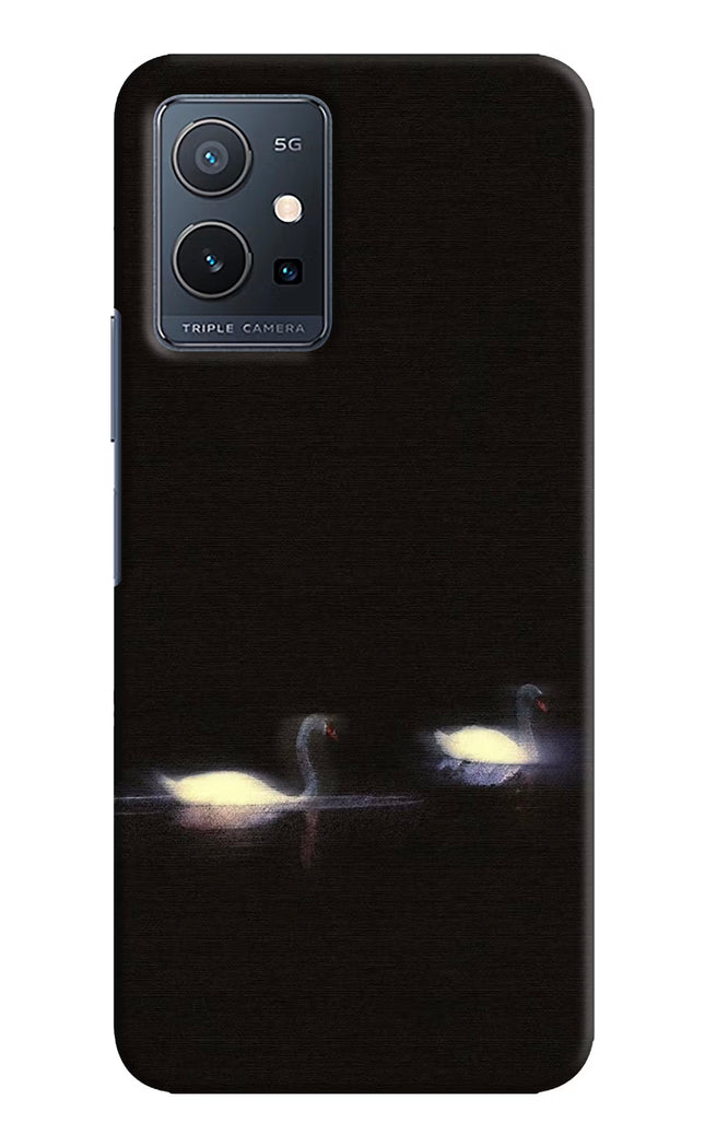 Silent Swans IQOO Z6 5G (not 44W) Hard Case Back Cover by Casekaro