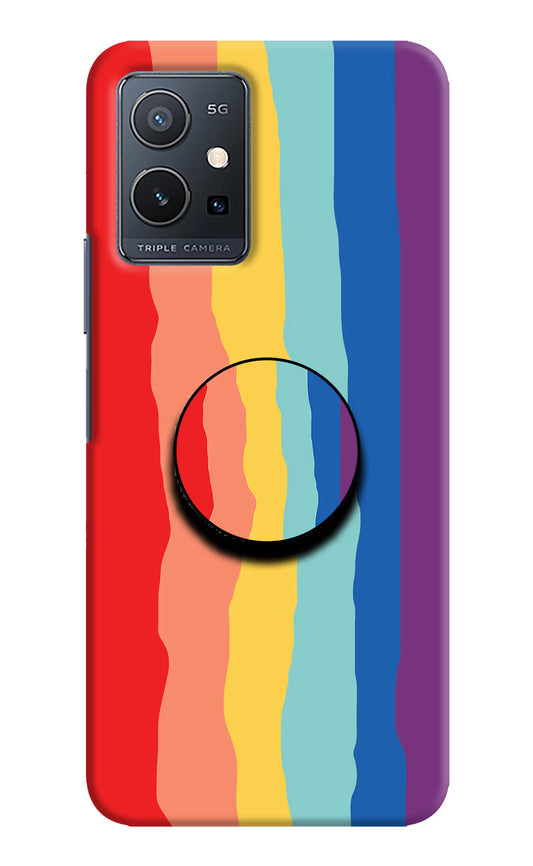 Rainbow IQOO Z6 5G (not 44W) Pop Case by Casekaro