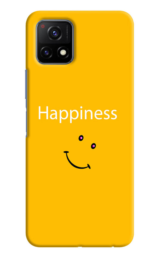 Happiness With Smiley Vivo Y72 5G Hard Case Back Cover by Casekaro