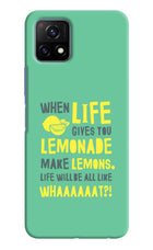 Quote Vivo Y72 5G Hard Case Back Cover by Casekaro