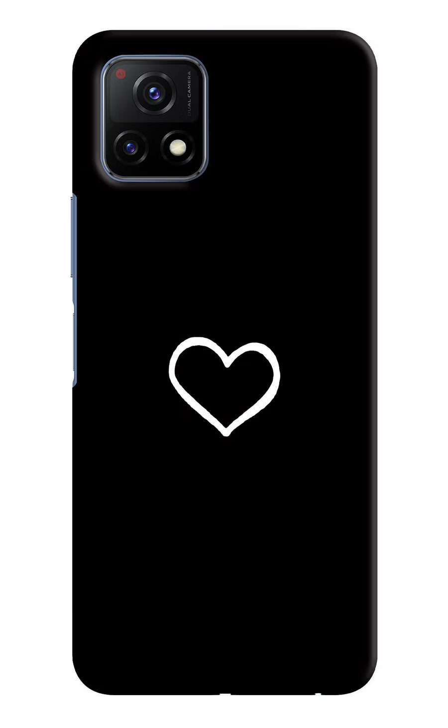 Heart Vivo Y72 5G Back Cover, Hard case