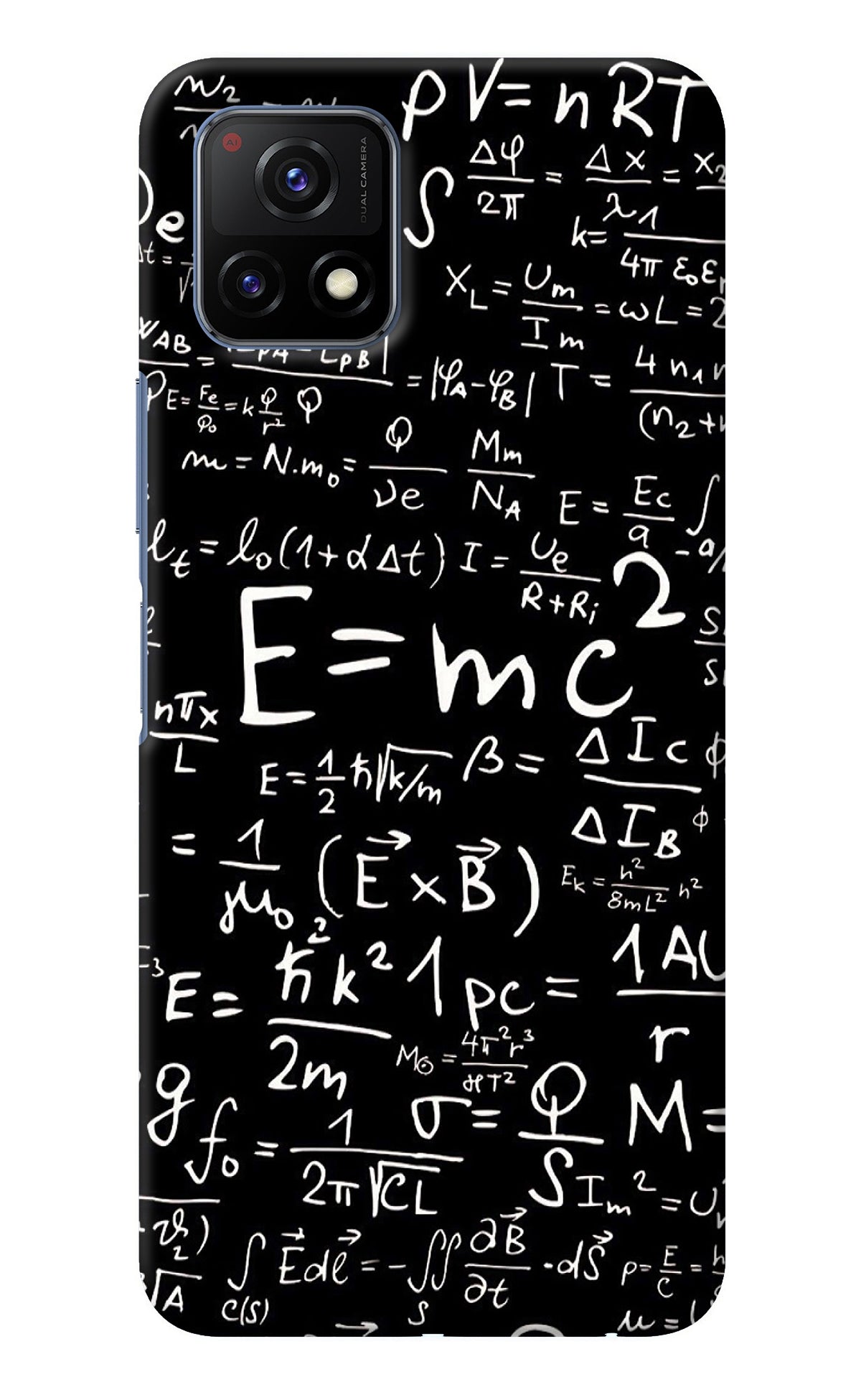 Physics Albert Einstein Formula Vivo Y72 5G Back Cover