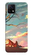 Scenery Vivo Y72 5G Hard Case Back Cover by Casekaro