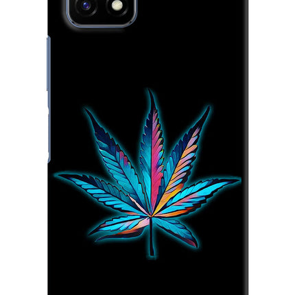 Weed Vivo Y72 5G Hard Case Back Cover by Casekaro