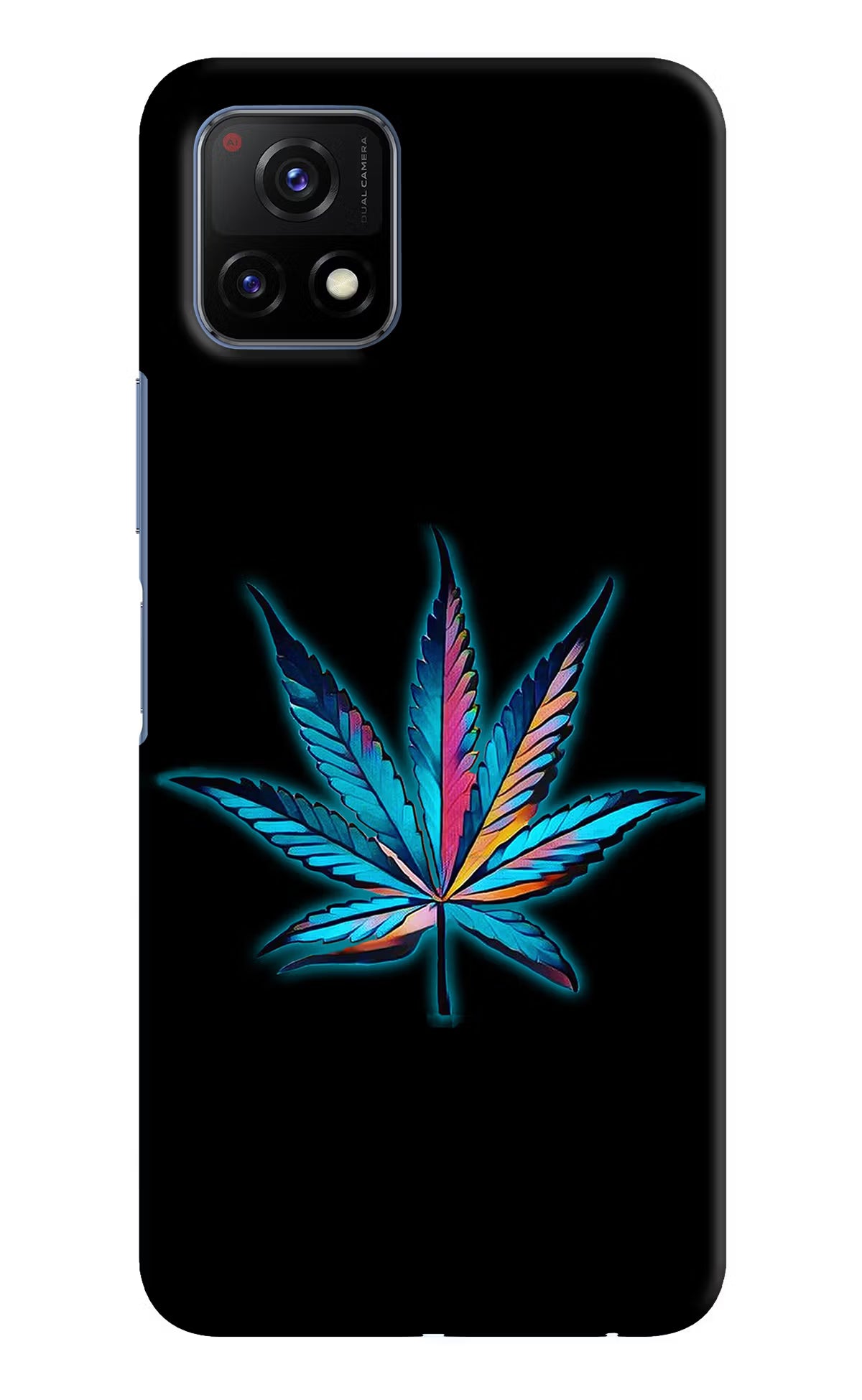 Weed Vivo Y72 5G Hard Case Back Cover by Casekaro