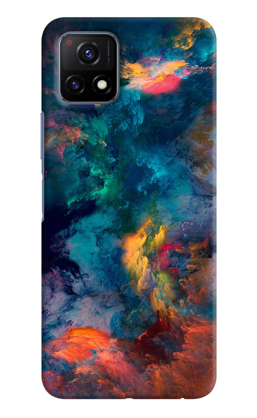 Artwork Paint Vivo Y72 5G Back Cover, Hard case