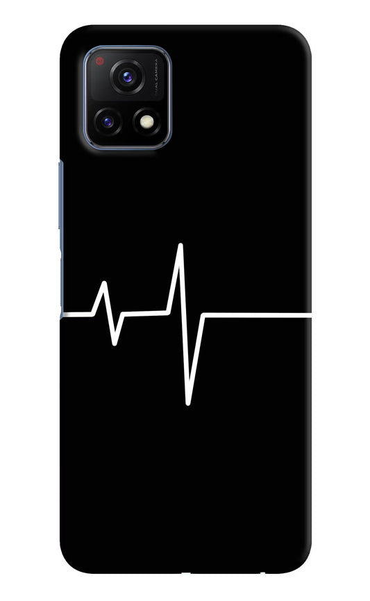 Heart Beats Vivo Y72 5G Hard Case Back Cover by Casekaro
