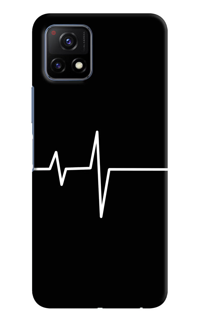 Heart Beats Vivo Y72 5G Hard Case Back Cover by Casekaro