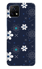 Flowers Vivo Y72 5G Hard Case Back Cover by Casekaro