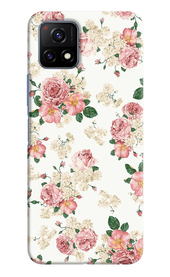 Flowers Vivo Y72 5G Hard Case Back Cover by Casekaro