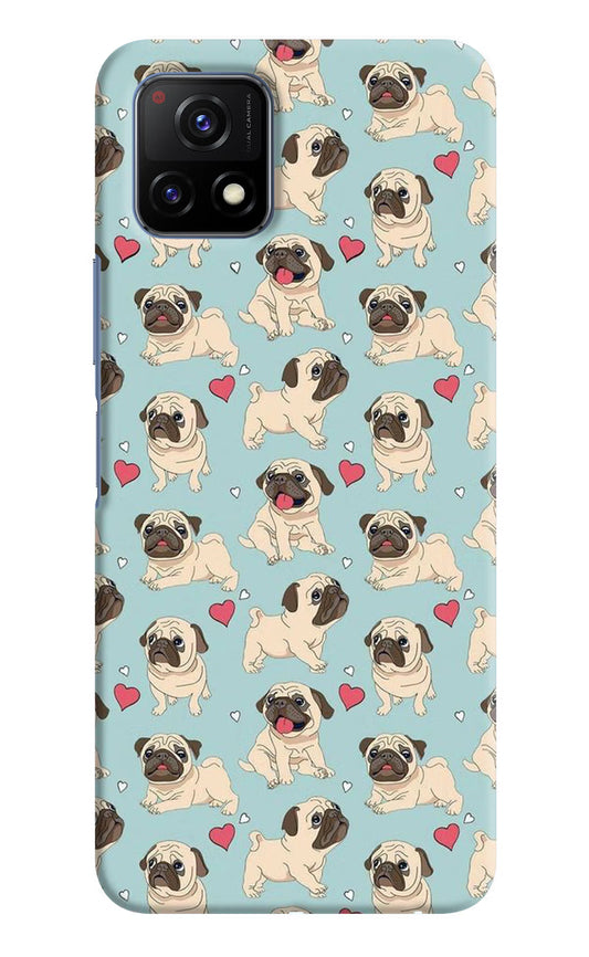 Pug Dog Vivo Y72 5G Hard Case Back Cover by Casekaro