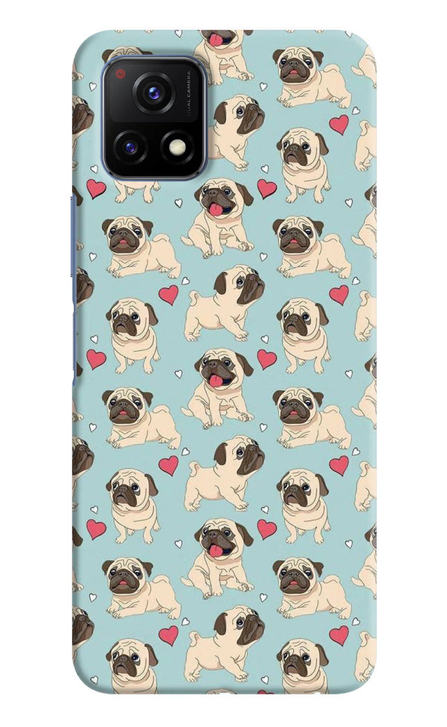 Pug Dog Vivo Y72 5G Hard Case Back Cover by Casekaro