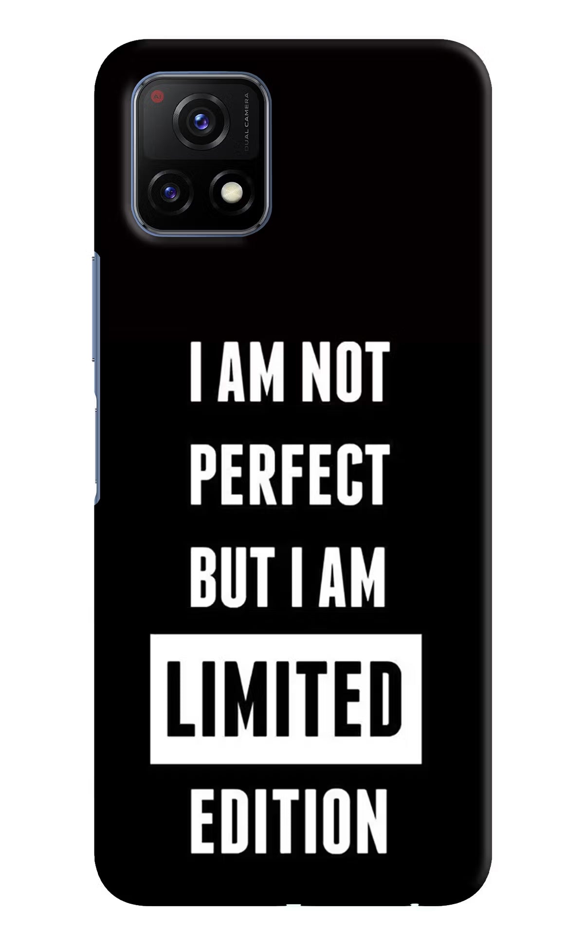 I Am Not Perfect But I Am Limited Edition Vivo Y72 5G Hard Case Back Cover by Casekaro