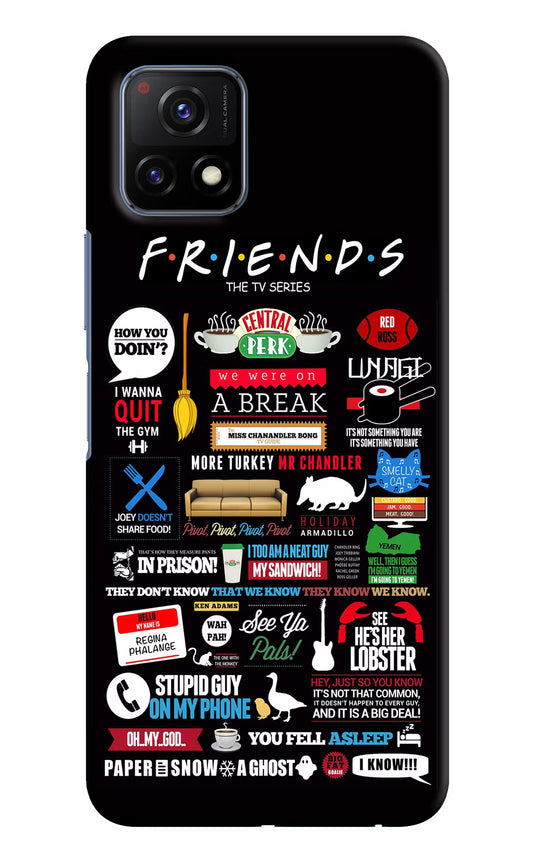 FRIENDS Vivo Y72 5G Hard Case Back Cover by Casekaro