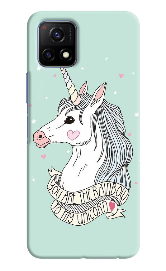 Unicorn Wallpaper Vivo Y72 5G Hard Case Back Cover by Casekaro