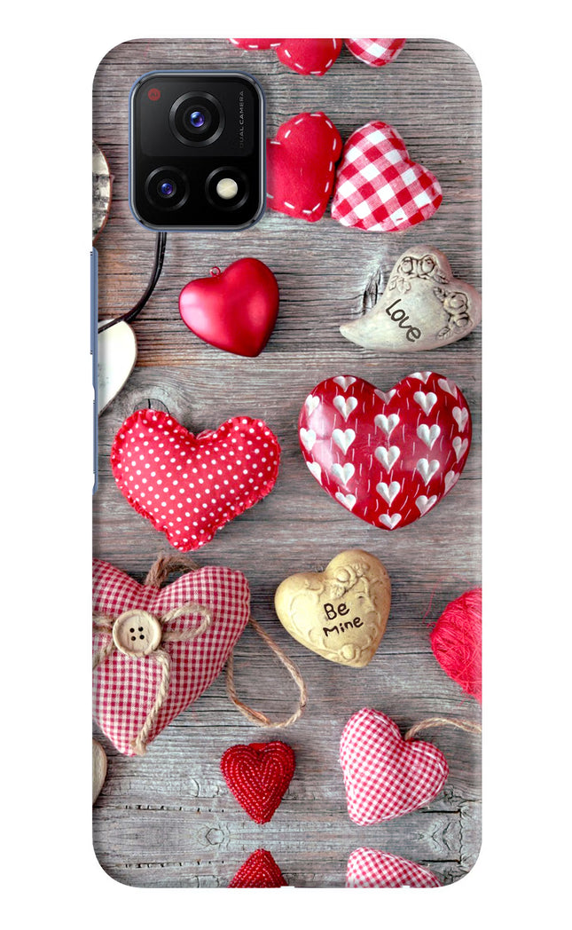 Love Wallpaper Vivo Y72 5G Hard Case Back Cover by Casekaro