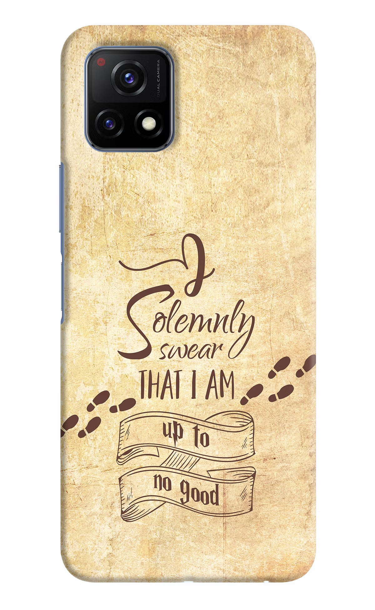 I Solemnly swear that i up to no good Vivo Y72 5G Hard Case Back Cover by Casekaro