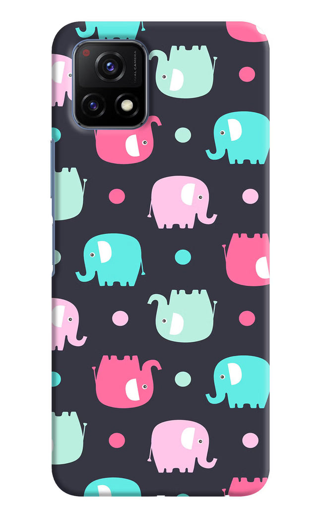 Elephants Vivo Y72 5G Hard Case Back Cover by Casekaro