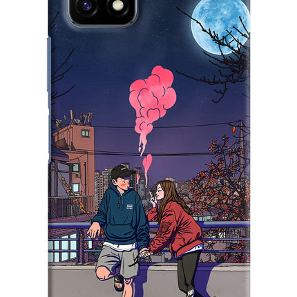 Chilling Couple Vivo Y72 5G Hard Case Back Cover by Casekaro