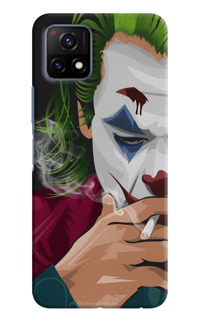 Joker Smoking Vivo Y72 5G Hard Case Back Cover by Casekaro