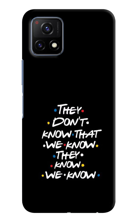 FRIENDS Dialogue Vivo Y72 5G Hard Case Back Cover by Casekaro