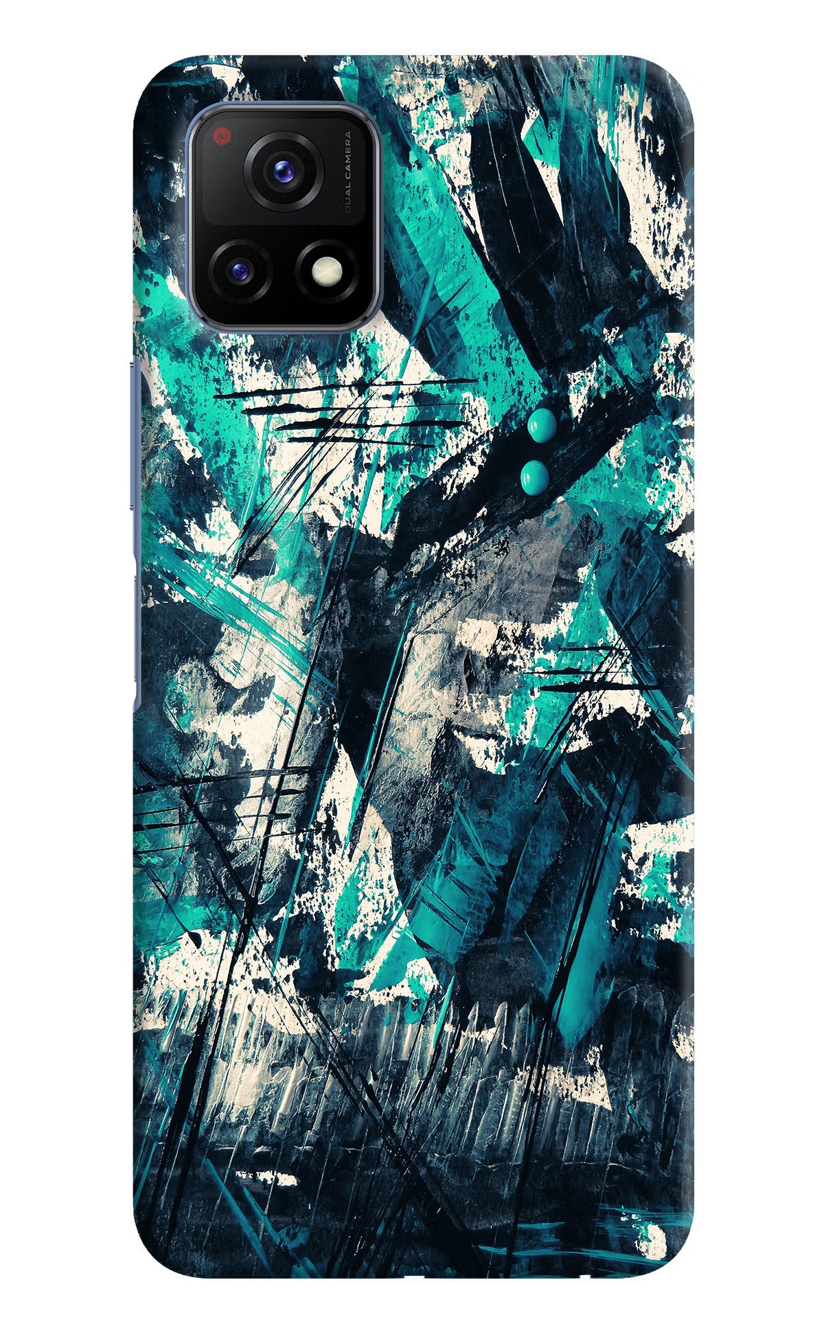 Artwork Vivo Y72 5G Hard Case Back Cover by Casekaro