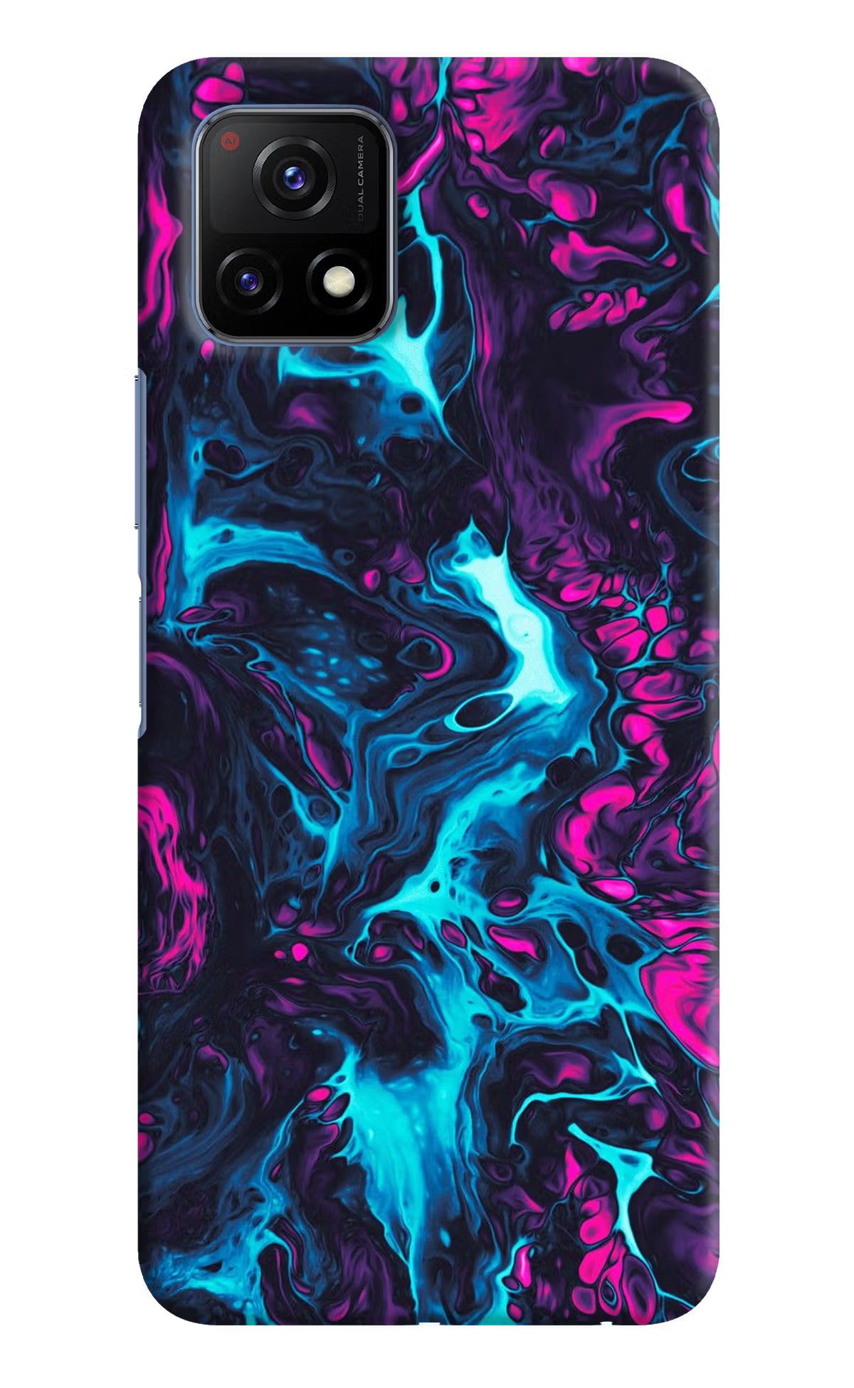 Abstract Vivo Y72 5G Hard Case Back Cover by Casekaro