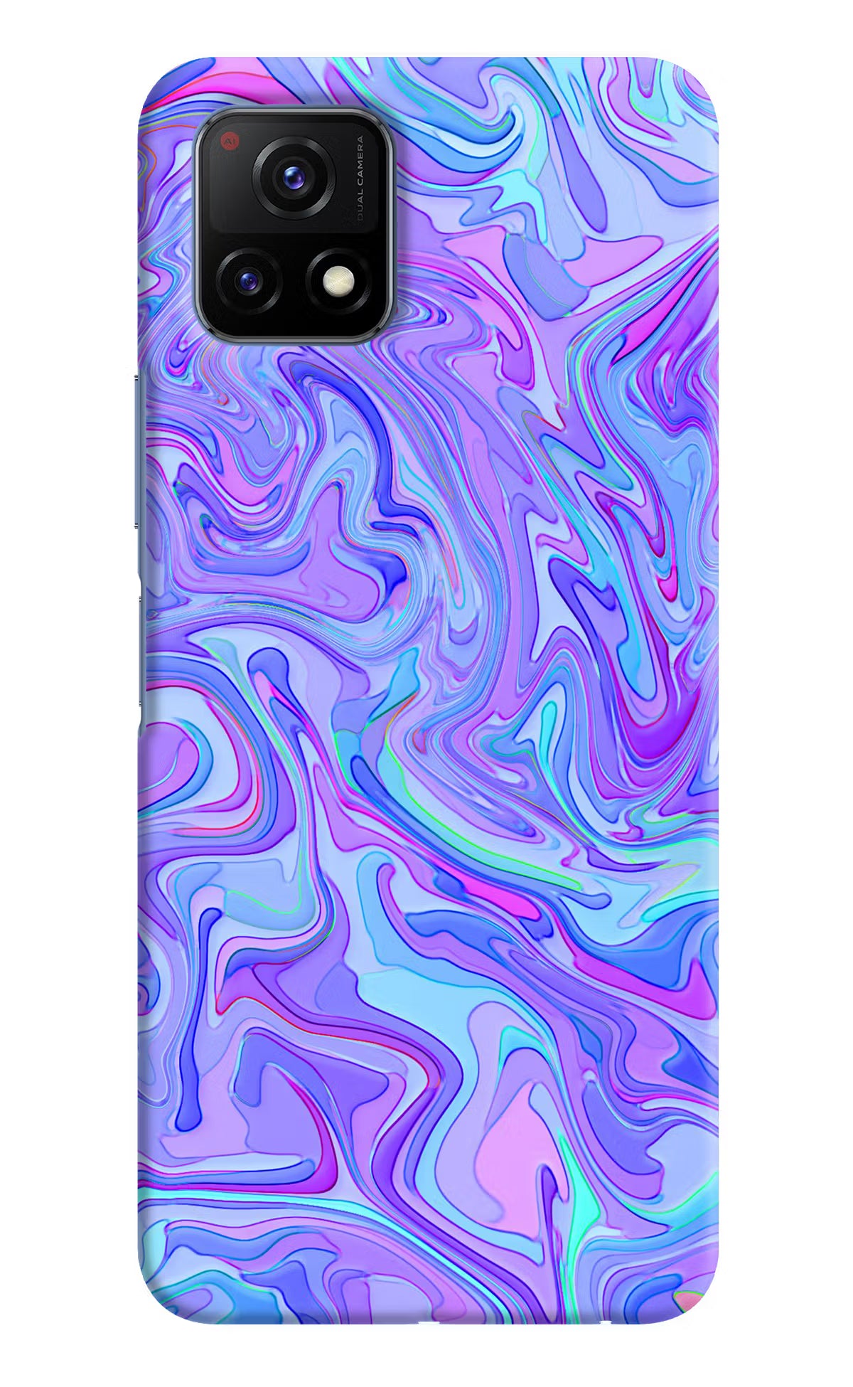 Glitter Vivo Y72 5G Hard Case Back Cover by Casekaro