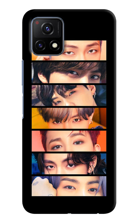 BTS Eyes Vivo Y72 5G Hard Case Back Cover by Casekaro