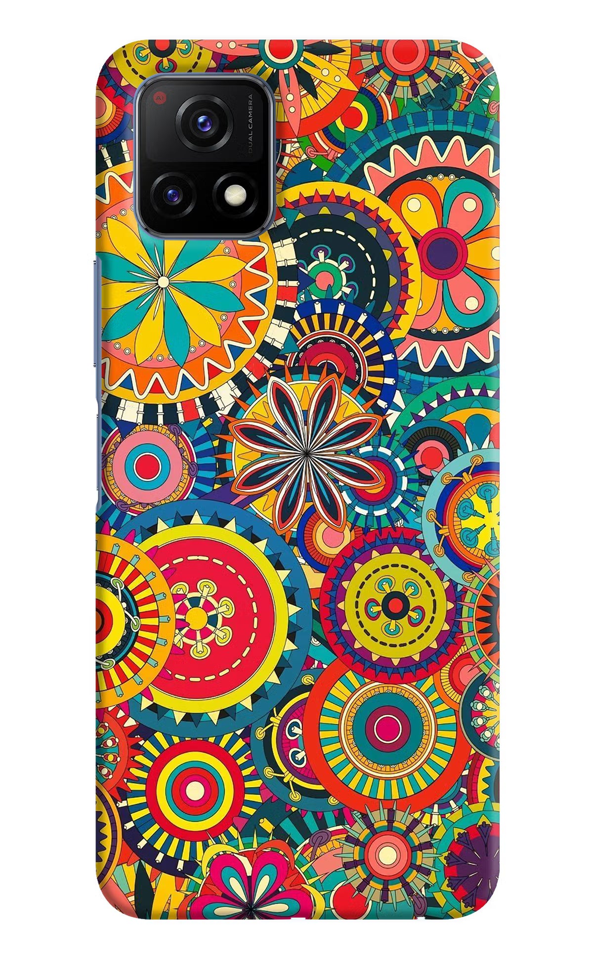 Gol Gol Art Vivo Y72 5G Hard Case Back Cover by Casekaro