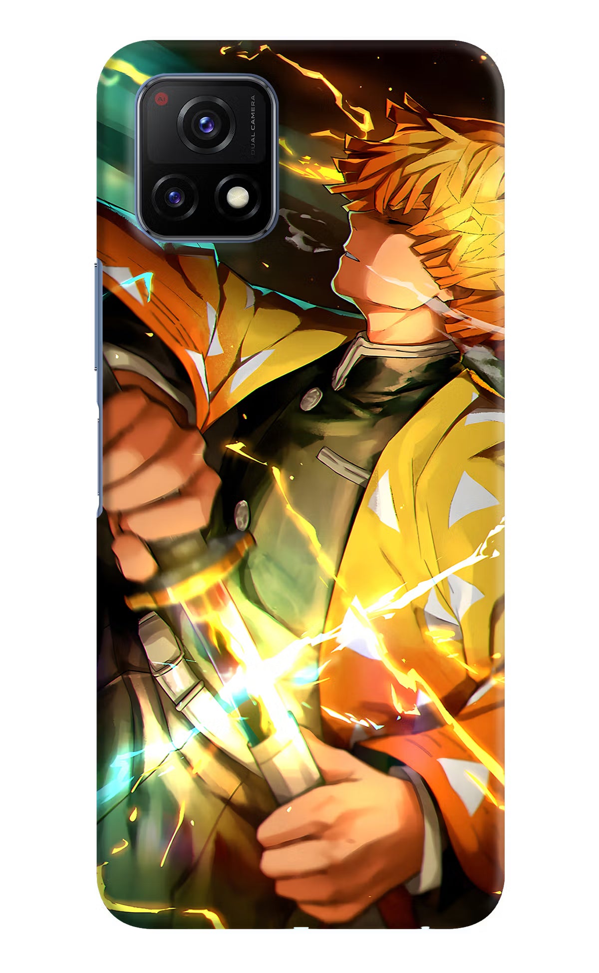 Demon Slayer Vivo Y72 5G Hard Case Back Cover by Casekaro