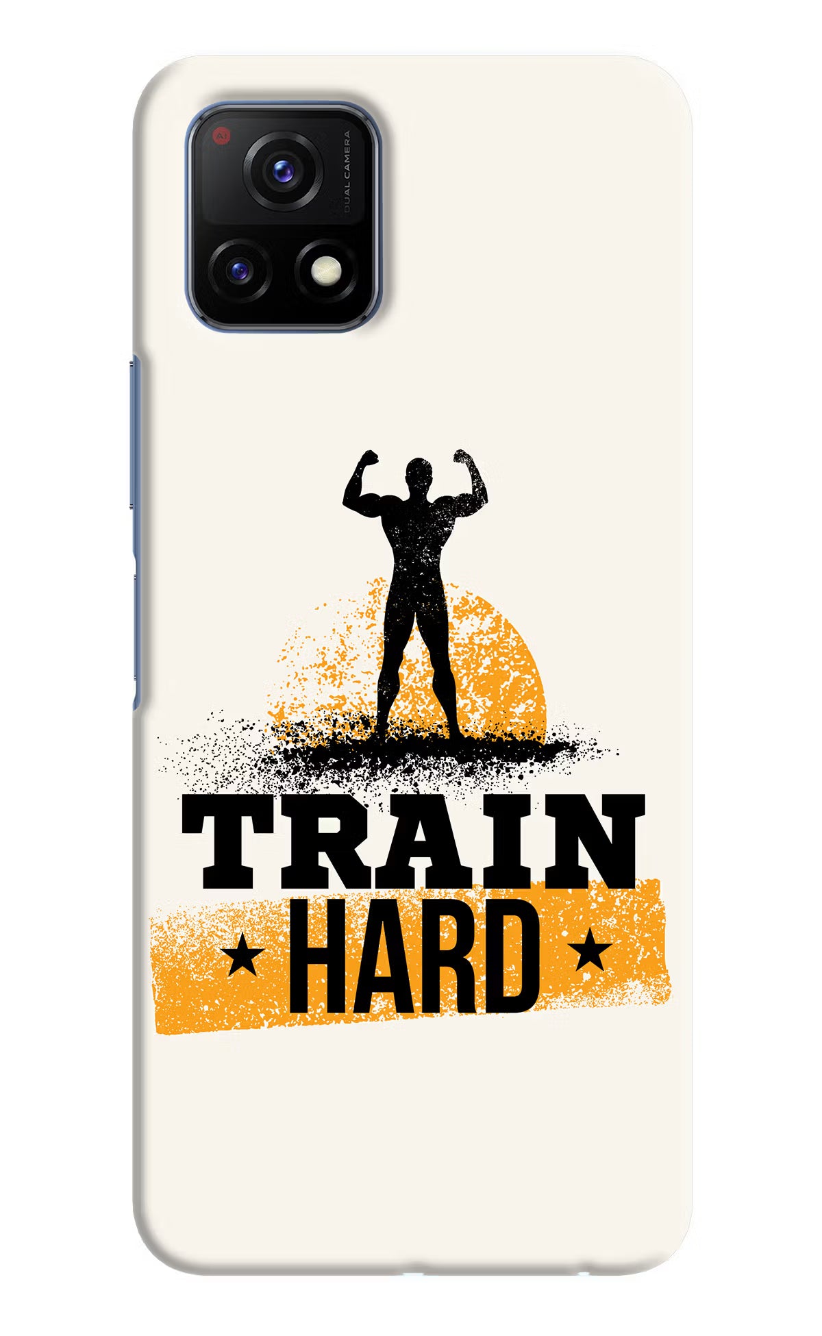 Train Hard Vivo Y72 5G Hard Case Back Cover by Casekaro