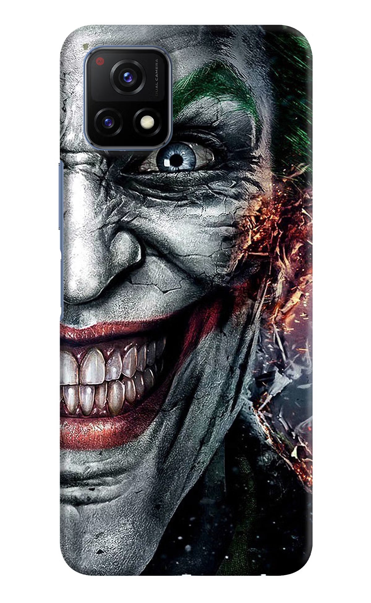 Joker Cam Vivo Y72 5G Hard Case Back Cover by Casekaro