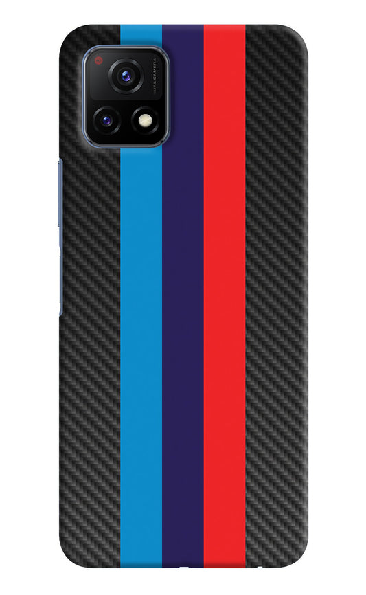 BMW Stripes Pattern Vivo Y72 5G Back Cover