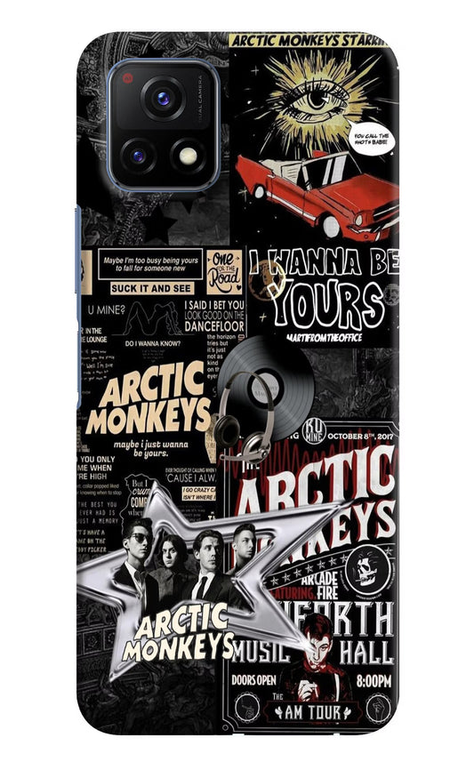 Arctic Monkeys Vivo Y72 5G Hard Case Back Cover by Casekaro