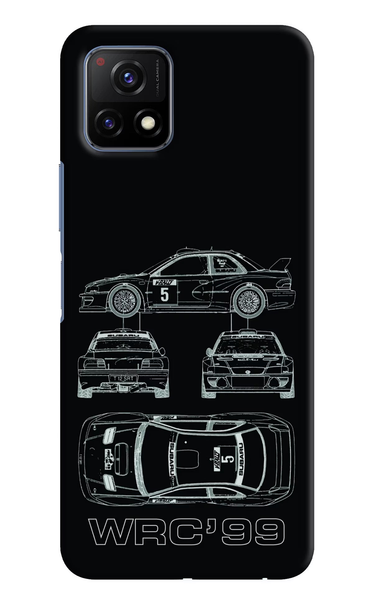 WRC'99 Vivo Y72 5G Hard Case Back Cover by Casekaro