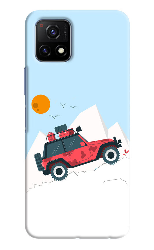 Mountain Trail Beast Vivo Y72 5G Hard Case Back Cover by Casekaro
