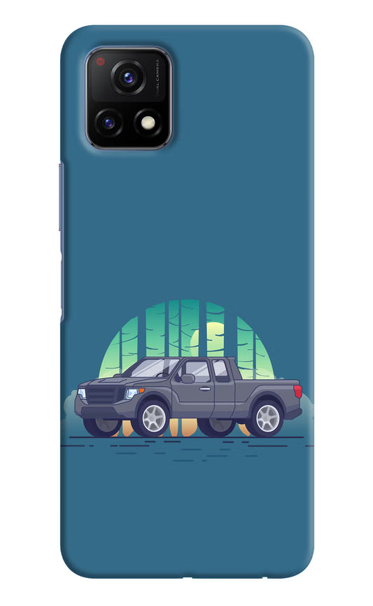 Retro Garage Vibe Vivo Y72 5G Hard Case Back Cover by Casekaro