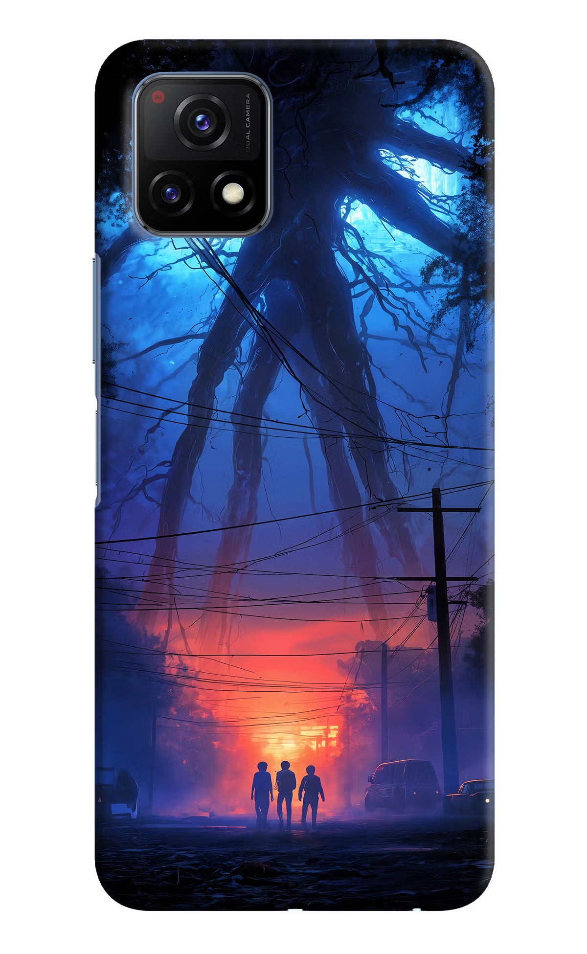 Ordinary Things Shadow Vivo Y72 5G Hard Case Back Cover by Casekaro