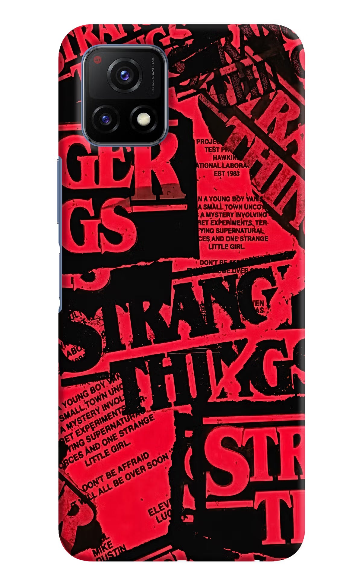 Ordinary Things Vivo Y72 5G Hard Case Back Cover by Casekaro