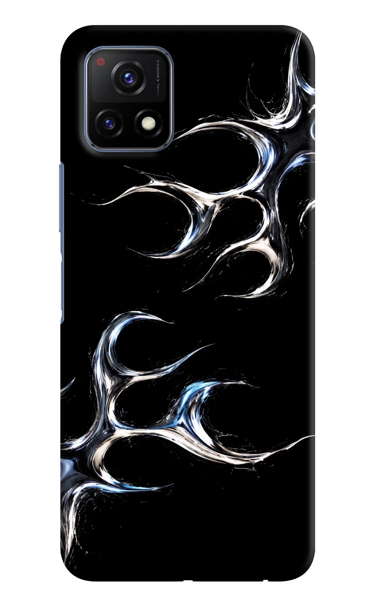 Chrome Tribal Vivo Y72 5G Hard Case Back Cover by Casekaro