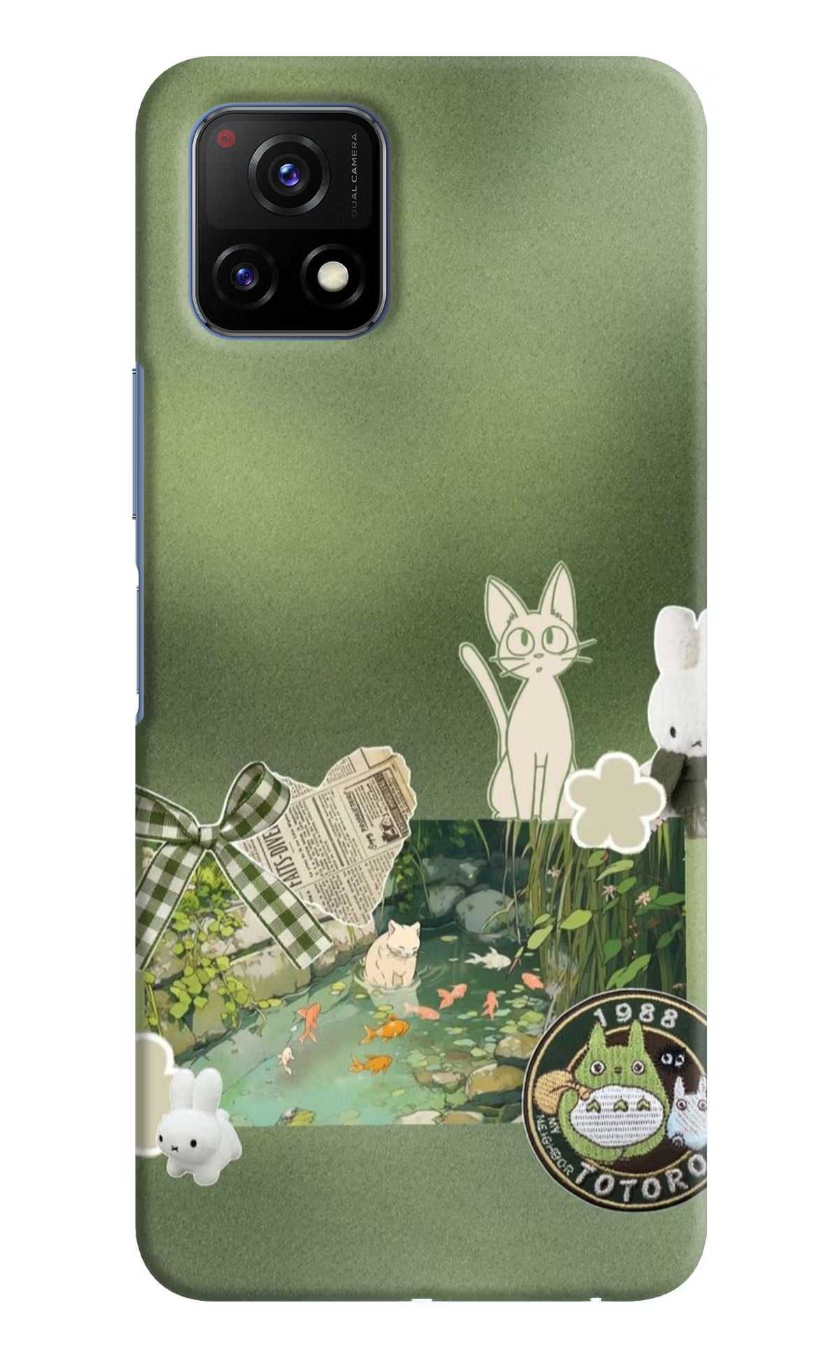 Aesthetic anime Vivo Y72 5G Back Cover