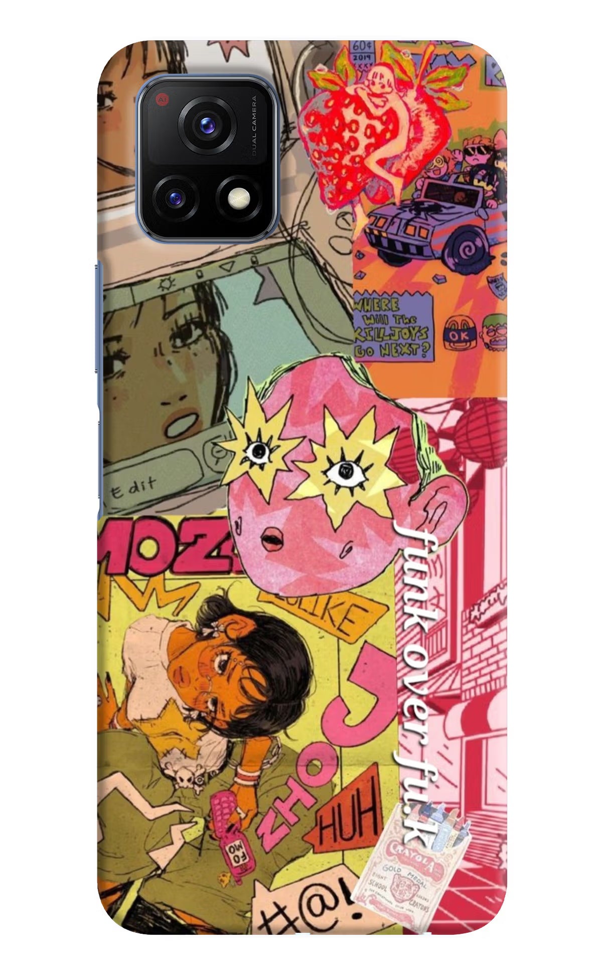Funkover Vivo Y72 5G Back Cover
