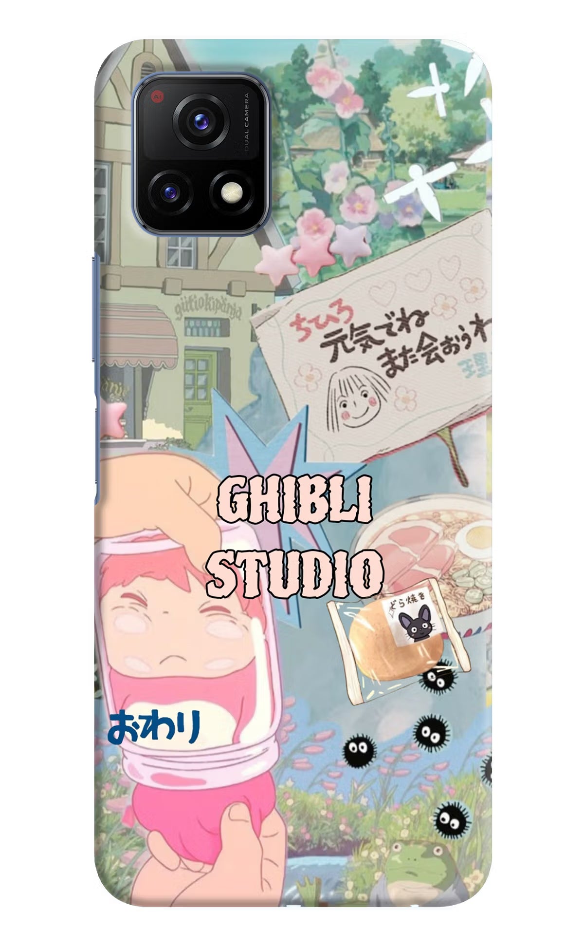 Studio Ghibli Vivo Y72 5G Back Cover