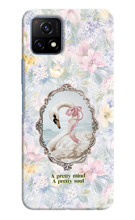 Pretty Mind Pretty Soul Vivo Y72 5G Hard Case Back Cover by Casekaro