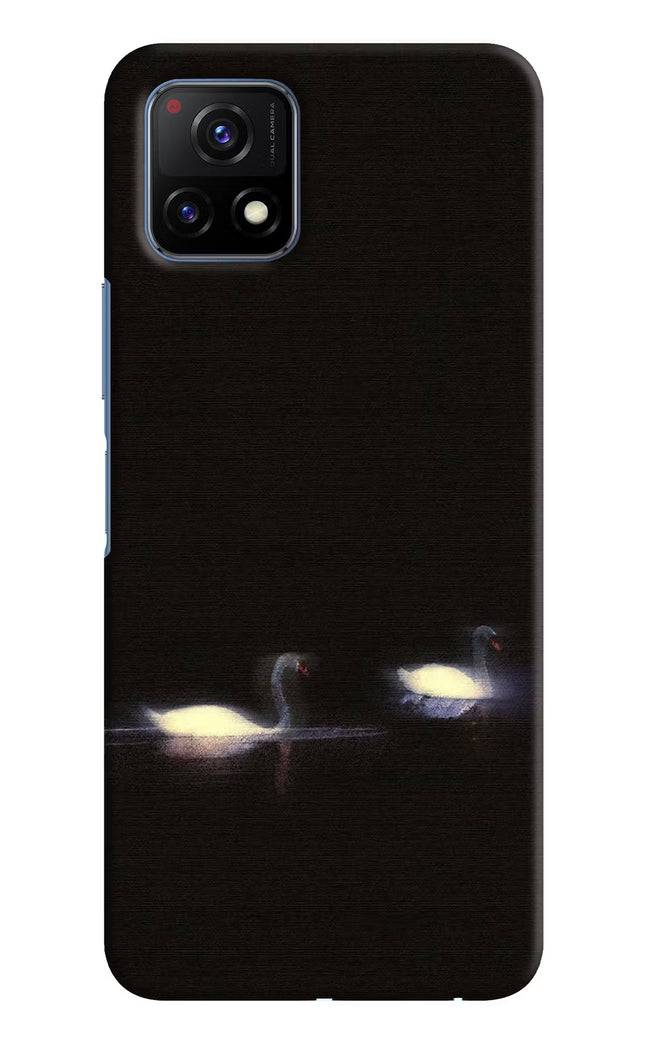 Silent Swans Vivo Y72 5G Hard Case Back Cover by Casekaro