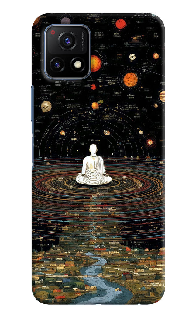 Space Monk Vivo Y72 5G Hard Case Back Cover by Casekaro