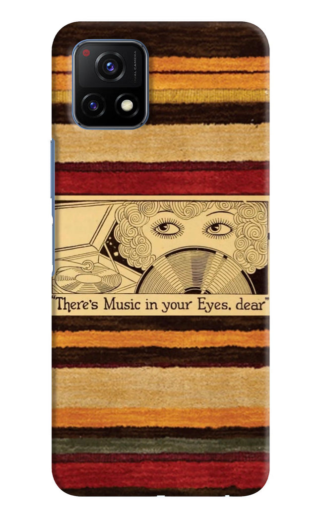 Vinyl Stripes Vivo Y72 5G Hard Case Back Cover by Casekaro